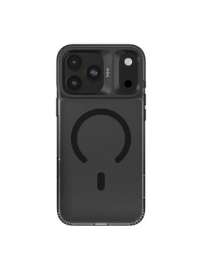 Чохол Kajsa Trans-Shield with MagSafe B-Ring для Apple iPhone 18 Pro Max Black Smoke (6927184053)