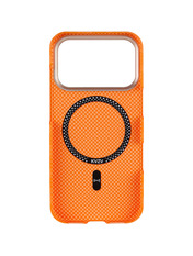Чохол KVZV Kayla Ultra-thin with Magnetic Fit для Apple iPhone 17 Pro Orange Orange (6948173025)