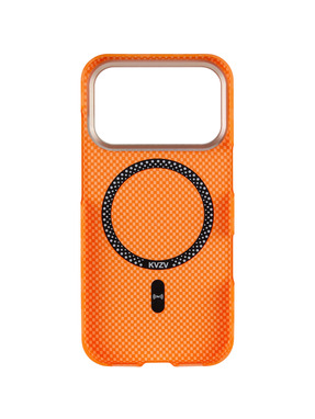 Чохол KVZV Kayla Ultra-thin with Magnetic Fit для Apple iPhone 17 Pro Orange (6948173025)