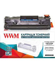 WWM CNT737EW (Canon 737/HP CF283X) Black  (CNT737EW)
