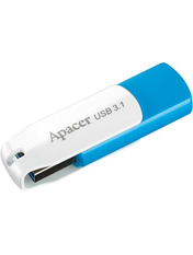 USB накопичувач Apacer AH357 128GB Blue/White (AP128GAH357U-1) 128 ГБ
