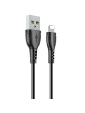 Кабель синхронізації Borofone BX51 Triumph USB to Lightning 12W 1m Black