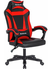 Ігрове крісло Defender Master Black/Red Black/Red (64359)