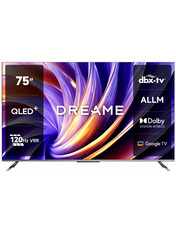 Телевізор Dreame Vivid Q100 4K UHD (3840х2160) Black Так 75 75" Smart TV Black (75Q100)