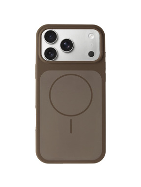 Чохол Silk Duo Color (AA) NO LOGO with Magnetic Fit для Apple iPhone 17 Pro Brown (6948710235)