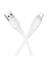 Кабель синхронізації Hoco X120 USB to Lightning Ні 1 White 12W 1m White