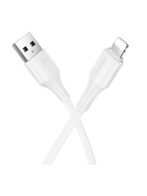 Кабель синхронізації Hoco X120 USB to Lightning 12W 1m White
