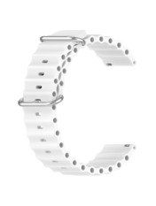 BeCover Wave Style (20mm) Amazfit Bip 3/3 Pro Білий White