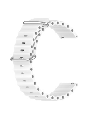BeCover Wave Style (22mm) Huawei Watch GT 5 (46mm) White