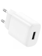 Мережевий зарядний пристрій Hoco C134A White Відсутній (1 USB-A) 12W White 1 USB-A 12