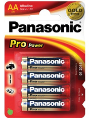 Батарейка Panasonic Pro Power AA Alkaline 4 4шт (LR6XEG/4BP)