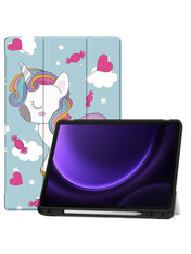 Чохол BeCover Flexible TPU Mate Samsung Galaxy Tab S10 FE (SM-X520/SM-X526) Unicorn Різнобарвний Unicorn (713272)