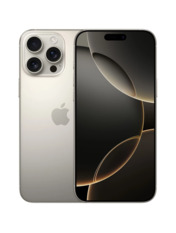 Б/В Apple iPhone 16 Pro Max E-Sim 256GB Natural Titanium Вживаний (Used) Grade B - Хороший / Акумулятор: 90-100% 256GB Natural Titanium Grade B