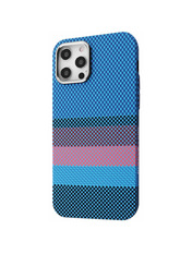 Чохол Proove Gleam Case with Magnetic Ring для Apple iPhone 12 Pro Max Blue Borders Blue Borders (PCGCIP12PM63)