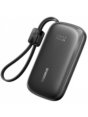 Павербанк Baseus EnerFill Qpow 3 Ultra 1xUSB-C + 1xUSB-A 22,5W 10000mAh Pink (E0027L02)