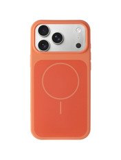 Чохол Silk Duo Color (AA) NO LOGO with Magnetic Fit для Apple iPhone 17 Pro Max Orange Orange (6908712345)