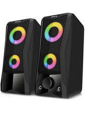 Акустична система REAL-EL S-107 2.0 6W Black (EL121100017)