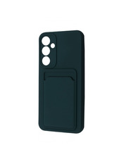 Чохол Wave Metal Color Case MagSafe для Samsung Galaxy S711 S23 FE Dark Green