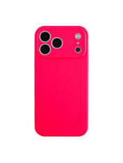 Чохол Silicone Case Full Aquarelle для iPhone 17 Pro Shiny Pink
