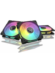 Корпусний вентилятор Asus TUF Gaming TR120 ARGB Triple Pack (90DA0090-B09020) Black Чорний