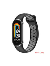 BeCover Vents Style Smart Band 9 Чорний, Сірий Grey (711983)
