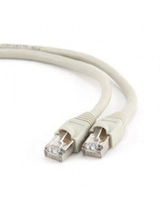 Мережевий патч-корд Cablexpert Cat.6 FTP Сріблястий Silver 2 2m Silver (PP6-2M)