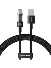 Кабель синхронізації Baseus Gem USB to Type-C Black 2 100W 2m Black (P10373002111-01)