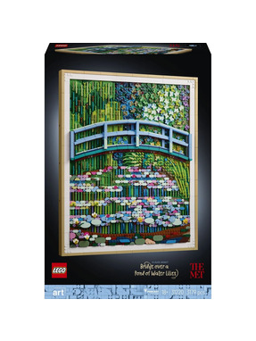 Lego Art Міст над ставком зі лататтям Клода Моне 3179 деталей (31220)