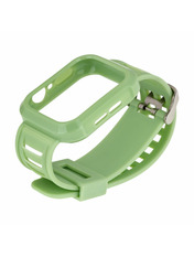 Pino Band Silicone Shine + Protect Case Apple Watch 42/44/45/49 mm Зелений Light Green