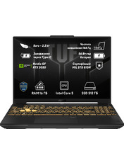 Ноутбук Asus TUF Gaming F16 FX607VJB-RL104 SSD 512 ГБ Mecha Gray 16 (90NR0MZ6-M005L0) Mecha Gray