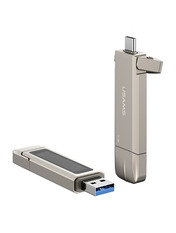 USB накопичувач Usams 2in1 GEN1 256 ГБ 256GB Silver (US-ZB275)
