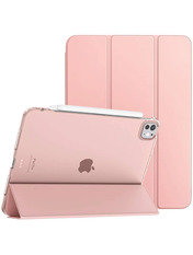 Чохол BeCover Tri Fold Hard Apple iPad Pro 11" M5 2025 Рожевий Pink Pink (715997)