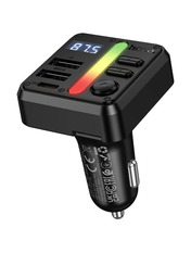 Автомобільний трансмітер Hoco E89 Libre 45 1 USB-A + 1 USB-C Black Чорний 45W (1 USB-A + 1 USB-C) Black