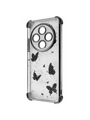 Чохол Wave Winkie для Xiaomi Redmi 14C 4G/Redmi A4/Poco C75 Black/Butterfly (6948237109)