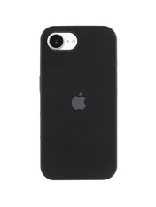 Чохол Silicone Case Full Aquarelle для Apple iPhone 16e (6.1") Black