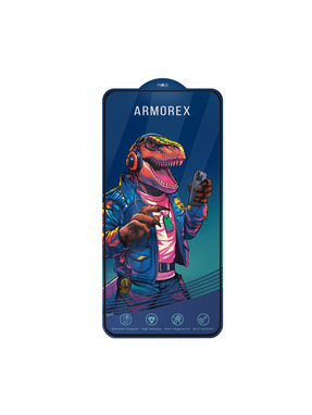 Захисне скло ARMOREX 5D для Xiaomi Redmi 10/Poco M3 Pro глянсове Black