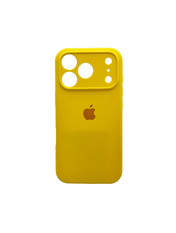 Чохол Silicone Case Full Aquarelle для Apple iPhone 17 Pro Canary Yellow