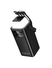 Павербанк Borofone BJ65A High 1xUSB-C + 2xUSB-A 22.5 Black 22,5W 50000mAh Black 50000