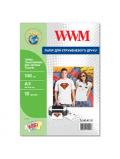Папір Офісний WWM TL140.A3.10 White 10 арк. 140 A3 10 арк., щільність 140 г/м2