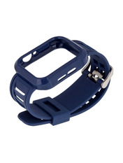 Pino Silicone Shine Apple Watch 42/44/45/49 mm Синій Midnight Blue