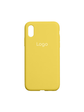 Чохол Silicone Case Full Size (AA) для Apple iPhone XR Yellow (6947318502)