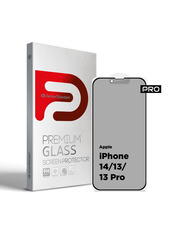 Захисне скло ArmorStandart Pro для Apple iPhone 14/13/13 Pro Black антишпигун/матове (ARM68603)