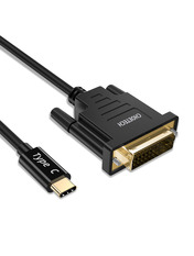 Кабель передачі відео Choetech Type-C to DVI 1,8m Black (XCD-0018-BK)