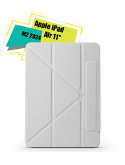 Чохол BeCover Ultra Slim Origami Magnetic Apple iPad Air 11 M2/M3 2024/2025 Сірий Gray (712958)