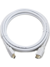 Кабель передачі відео Cablexpert CC-HDMI4 v.2.0 HDMI (M) to HDMI (M) White 1,8 1,8m White (CC-HDMI4-W-6)
