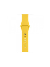 Apple Silicone Sport Band Apple Watch 42/44/45/49 mm Жовтий Canary Yellow