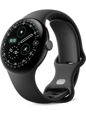 Смарт-годинник Google Pixel Watch 4 41mm Matte Black Aluminium Case with Obsidian Active Band