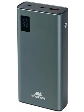 Павербанк Riva VA1022 1xUSB-C + 1xUSB-A 22,5W 20000mAh Gray