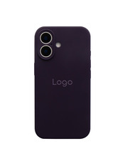 Чохол Silicone Case Full Size with Frame для Apple iPhone 16 Elderberry Elderberry (6952817304)
