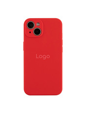 Чохол Silicone Case Full Size with Frame для Apple iPhone 14 Red Red (6942817390)
